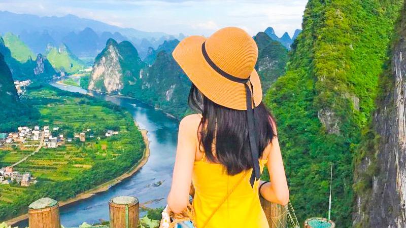 <b>桂林象鼻山•漓江阳朔•遇龙河竹筏•世外桃源 四天三晚游【遇见兴坪】</b>