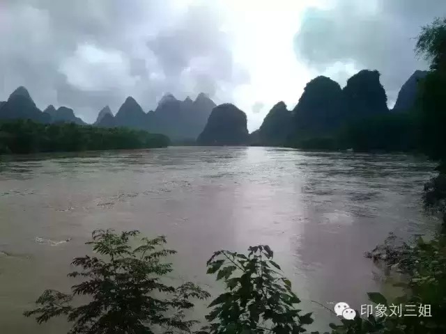 受漓江洪水影响,《印象•刘三姐》今日演了